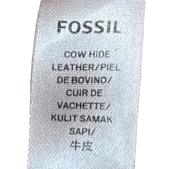 4/$20 Fossil Aida Small Crossbody Bag Brown Leather – Adjustable Strap - Picture 13 of 14